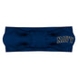 Creative Knitwear Navy Midshipmen Infant Girls Navy Solid Hair Knot Headband Embroidered Logo - Size Newborn - 4T