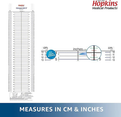 Hopkins Medical Infant Measure Mat II: Precise Baby Height Measurement - Easy-to-Use, Comfortable & Durable Infantometer for Health Professionals