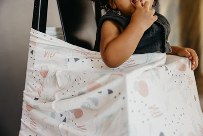 Bayside Multi-Use Cover: Car Seat, Nursing, Stroller - Stretchy Fabric, All-Season, Stylish Designs, Easy Access