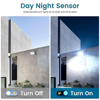 Outdoor Photocell Sensor, Dusk to Dawn Day Night Swivel Mount Conduit Lighting Control, Photoelectric Sensor Switch for Indoor Outdoor Light