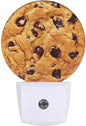 EKOBLA Cookie Plug-in Night Light, Chocolate Chip Cookie LED Nightlight for Kids, 0.5W Sleep Friendly for Stairway & Bedroom