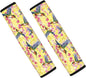 Hummingbird Seat Belt Cover for Adult Kids,2 Pcs Travel Cushion Seatbelt Pad Fashion Car Interior Crossbody Decor Protector