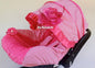 Rosy Kids Infant Carseat Canopy Cover 3 Pc Whole Caboodle Baby Car Seat Cover Kit Cotton C031100
