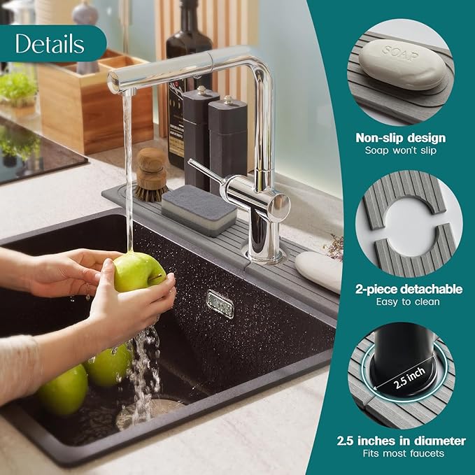 30 inch Kitchen Faucet Absorbent Mat