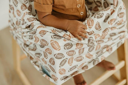 Copper Pearl Multi-Use Cover: Car Seat Covers, Nursing Cover, and Stroller Cover for Sun - Stretchy Fabric, All-Season Use, Stylish Designs, Easy Access for Moms - Blitz