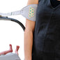 Infant Car Seat Carrier Strap – Baby Seat Carrying Handle Aid, Ergonomic Arm Support Wrap for Easy Lifting, Universal Fit, Light Grey