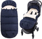 Baby Footmuff for Winter Outdoors Stroller Layer Waterproof Outer Soft Lambswool Liner Designed for Cold Wind Moisture Protection Suitable -30F/-22C Universal Fit Stroller