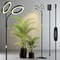 Dual Head Grow Light for Indoor Plants Full Spectrum Plant Light with 16.5"-68" for Growing Large Tall Plants Equipment with 3/9/12-hour Automatic Timers 3 Light Modes 10 Dimmable Levels