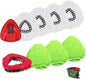 9 Pack Reusable Microfiber Mop Pads Compatible