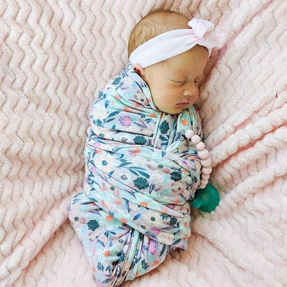 Ali+Oli Silicone Pacifier Clip for Baby (Pink) 100% Food-Grade BPA Free Newborn Pacifier Holder Infant Binky Clip for Baby Boy or Girl