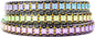 BTF-LIGHTING WS2812B IC RGB LED Strip,UL Listed,Pure Gold Wires,DC5V 3.28FT 144LED 5050SMD,Individually Addressable,Flexible for DIY Chasing Full Color Project,3M Tape,IP65(No Adapter or Controller)
