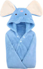 Toddler Bath Towels with Hood Elephant Hooded Towels for kids Ultra Soft Baby Bath Wrap Absorbent Toddler Blanket for Shower Swim