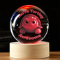 Collectible Turtle 3D Crystal Ball Figurines, Emotional Support Desk Decor for Women, Women’s Desk Accessories & Gifts, Birthday Gift for Sister, Friend, Coworker