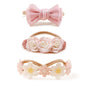 New Model Baby Girl Nylon Headbands Nylon Flower Elastic Hairbands 3pcs Hair Accessories Gift for Newborn Infant Toddlers (BF-Z56)