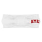 Creative Knitwear SMU Mustangs Infant Girls White Solid Hair Knot Headband Embroidered Logo - Size Newborn - 4T