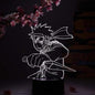 Otaku Lamps Naruto Uzumaki Kunai Naruto – Anime Night Light, 16 Color RGB LED – Gift for Otaku