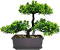 Bonsai Tree, Artificial Tree, Artificial Bonsai Plants, Artificial Bonsai Tree Juniper Faux Plants, Indoor Small Fake Plants Decor for Home Bedroom Office Desk Farmhouse Decor