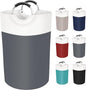 BlissTotes 75L Laundry Basket, Freestanding Laundry Hamper, Collapsible Dirty