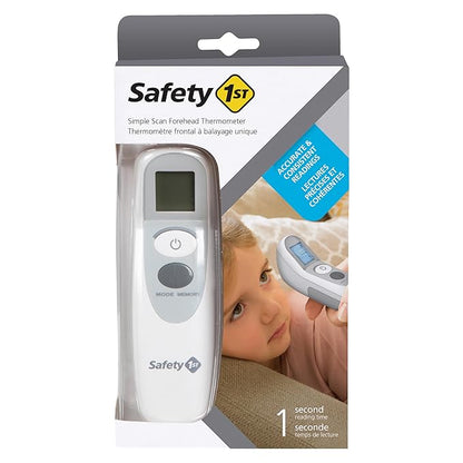 Safety 1st Simple Scan Forehead Thermometer, Grey