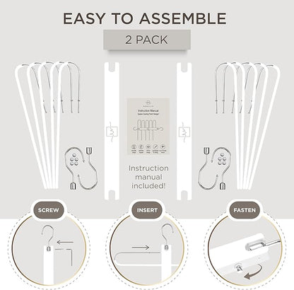 MORALVE Pants Hangers Space Saving