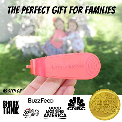 UnbuckleMe Car Seat Buckle Release Tool - Black & Lime Green 2 Pack - Buy one for Each Car or Give One to a Friend