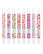 babygoal Fruit Pacifier Clips, 8 Pack Binky Paci Holder Clips Fits for Most Baby Pacifiers and Binkies
