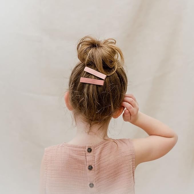 Hair Clips for Girls Women,Assorted 20Pcs Solid Colors Hair Accessories for All Age Girls Toddler Kids,Fully Lined Alligator Clips Handmade Barrettes By Fancy Clouds