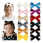Baby Girls Christmas Velvet Hair Bow Headbands, Velour Bowknot Nylon Elastic Headband 12 Pcs for Newborn Infant Toddler Girls (25velvet NB 12pcs)