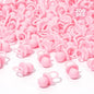 200 Mini Pacifiers Baby Shower Game Girl, 0.86’’ Plastic Pacifiers Baby Shower Game, Bulk Baby Shower Pacifiers for Gender Reveal Baby Shower Decoration DIY, Table Scatter, Baby Shower Favors (Pink)