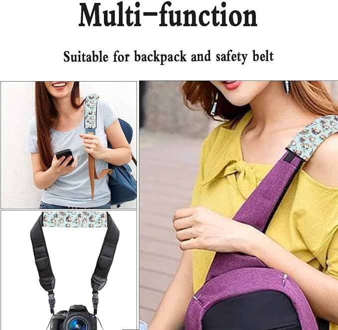 Seat Belt Cover Pad Cute Otter Car Seat Belt Shoulder Pad Seat Belt Shoulder Strap Pad Car Seat Belt Shoulder Protector Car Seat Shoulder Strap Pads 4 Pack Seat Belt Cover Car Accessories