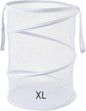 Seiritex Mesh Popup Laundry Hamper 115L Collapsible Laundry Basket Extra Large