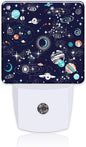 Night Light for Kids Girls Boys, Space Galaxy Constellation LED Night Light Plug into Wall with Dusk to Dawn Sensor for Room Decor, Hallway, Kitchen, Bathroom, Nursery, Stairs