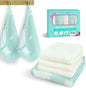VOOVA & MOVAS Dino & Ivory Ultra-Soft Baby Washcloths – 100% Cotton, Highly Absorbent – 12"x12", 6 Pack – Newborn Towels – Baby Essentials – Perfect Set