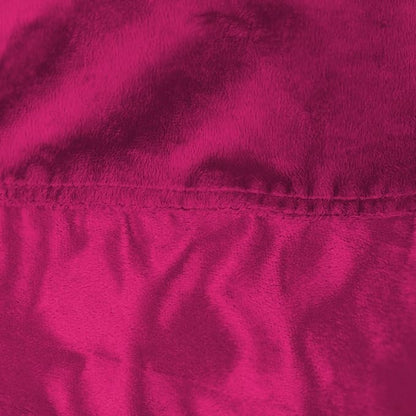 Sofa Sack Bean Bag Chair - Plush, Ultra Soft Memory Foam Bean Bag Chair with Microsuede Cover - Stuffed Foam Filled Furniture and Accessories for Dorm Room - Magenta 3'