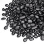 5 lbs Black Pebbles for Indoor Plants, Succulent, Bamboo, Vase, 3/8" Plant Rocks for Pots Indoor, Small River Rocks Decorative Pea Gravel, Highly Polished