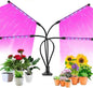 Clip On Grow Light for Indoor Plants,Full Spectrum Led Plant Grow Lights with Auto-Timer, Plant Growing Lamp for Seed Starting,Houseplants, Bonsai, Pot Plant,4 lamp