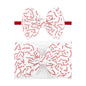 YanJie 2PCS Baseball Headbands for Baby Girl 6’’ Softball Hair Bow Girls Head Wrap Wide & Thin Headband Sports Accessories for Newborn Infant Toddler