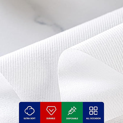 1000 Pack Disposable Bathroom Napkins Hand Towels
