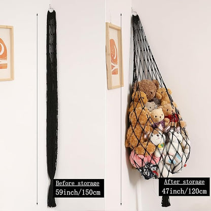 Stuffed Animal Hammock Corner Hanging Net