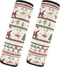 Cute Christmas Santa Claus Snowman Seat Belt Cover Pad Pack of 2 Fashion Seatbelt Cover Shoulder Pads Cushion Protect Your Neck and Shoulder
