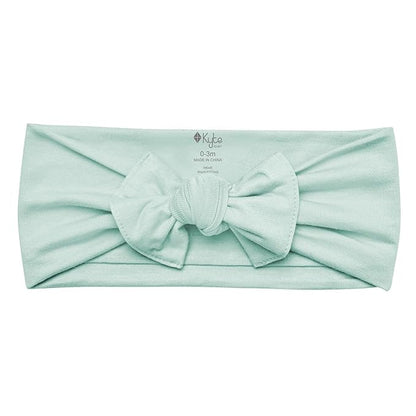 KYTE BABY Rayon Made From Bamboo Bow, (0-3 Months, Sage)