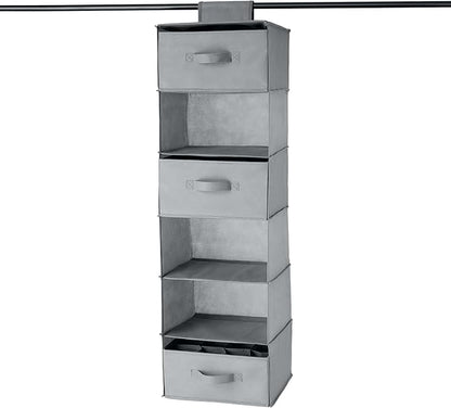 Amazon Basics 6-Tier Hanging Closet Organizer