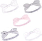 Hudson Baby Cotton and Synthetic Headbands, Size 0-24 Months