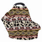 Aztec Cow 5-in-1 Cover Privacy for Breastfeeding Baby Car Seat, Carrier, Stroller, High Chair, Shopping Cart, Lounger Canopy - Newborn Essentials, Nursing Top
