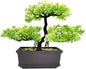Bonsai Tree, Artificial Tree, Artificial Bonsai Plants, Artificial Bonsai Tree Juniper Faux Plants, Indoor Small Fake Plants Decor for Home Bedroom Office Desk Farmhouse Decor