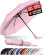 REPEL Windproof Travel Umbrella - Compact & Withstands Winds up to 85MPH , Strongest Premium Auto Folding Umbrella for Rain and Sun - Durable, Light & Portable for Women & Men , Fits Backpack & Cars