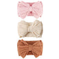 AQOKKA Baby Bows Headbands Nylon Baby Girl Headbands Soft Handmade Hairbands Toddler Hair Accessories for Girls Baby Newborn Infant Kids
