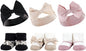 Hudson Baby Girl's Headband and Socks Giftset