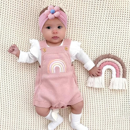 JOYOYO 10 Colors Baby Flower Headbands Baby Girls Nylon Headband Soft Hairbands Hair Accessories for Newborn Infant Toddler Kids