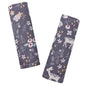 DILIMI Baby Car Seat Neck Cover, 2Pcs Carseat Belt Cover Pad, Shoulder Strap Protectors, Seat Belt Covers Cushion for Boy Girl (Grey Flower Deer)